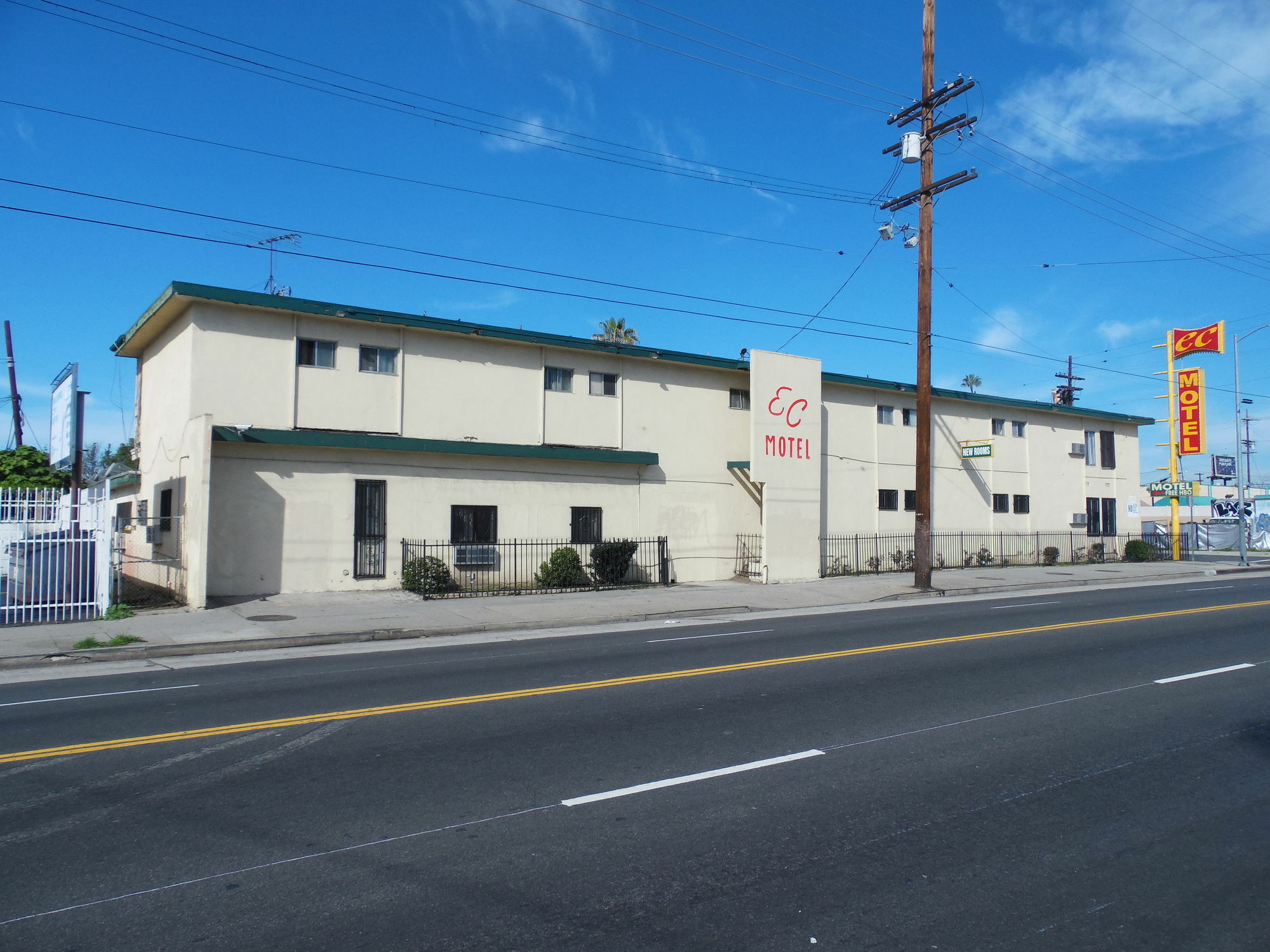 Ec Motel Los Angeles Dış mekan fotoğraf